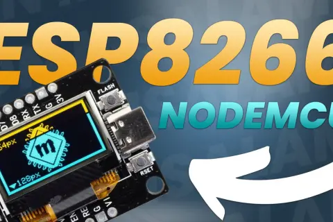 Moduł NodeMCU ESP8266 z wyświetlaczem OLED, idealny do Twoich projektów IoT.