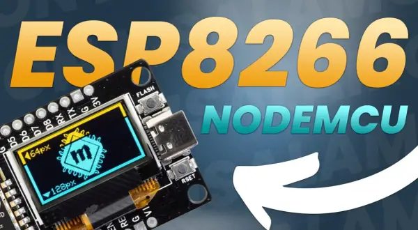 Moduł NodeMCU ESP8266 z wyświetlaczem OLED, idealny do Twoich projektów IoT.